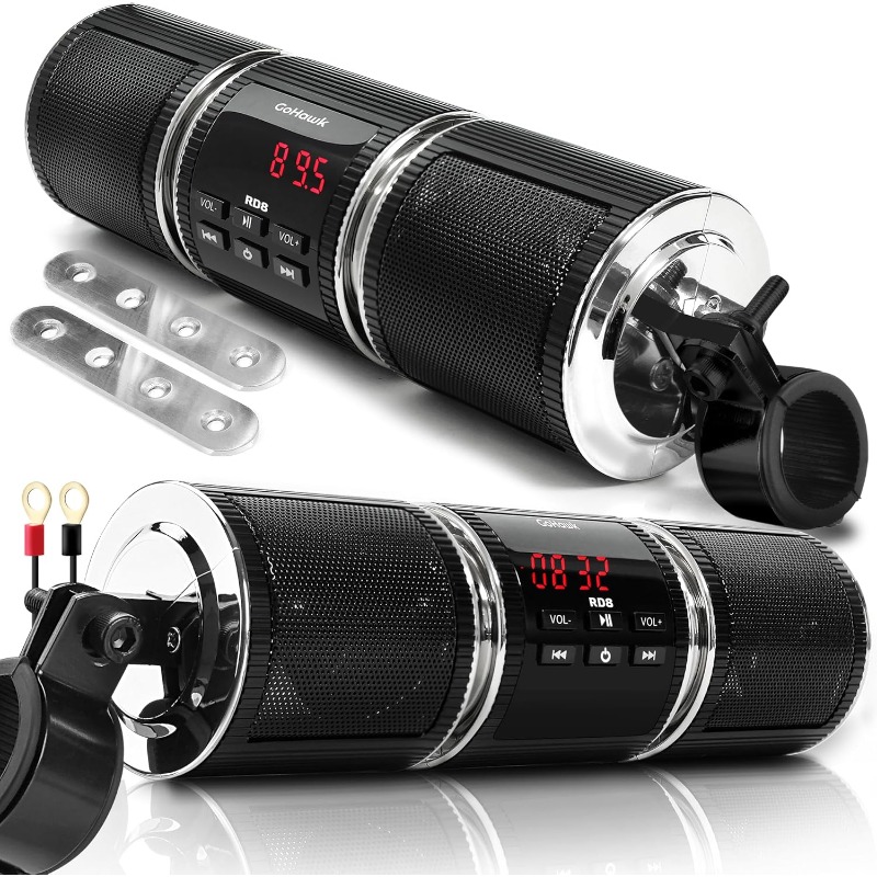 Audio Music Free Mp3 - Bluetooth Audio Motorcycle Stereo Speaker Motorcycle