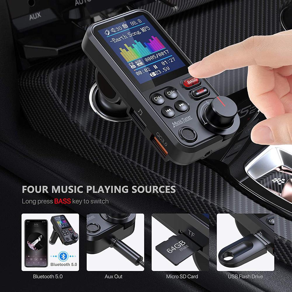 Bluetooth-compatible Car Wirel - Audio Music Free Mp3 review and price