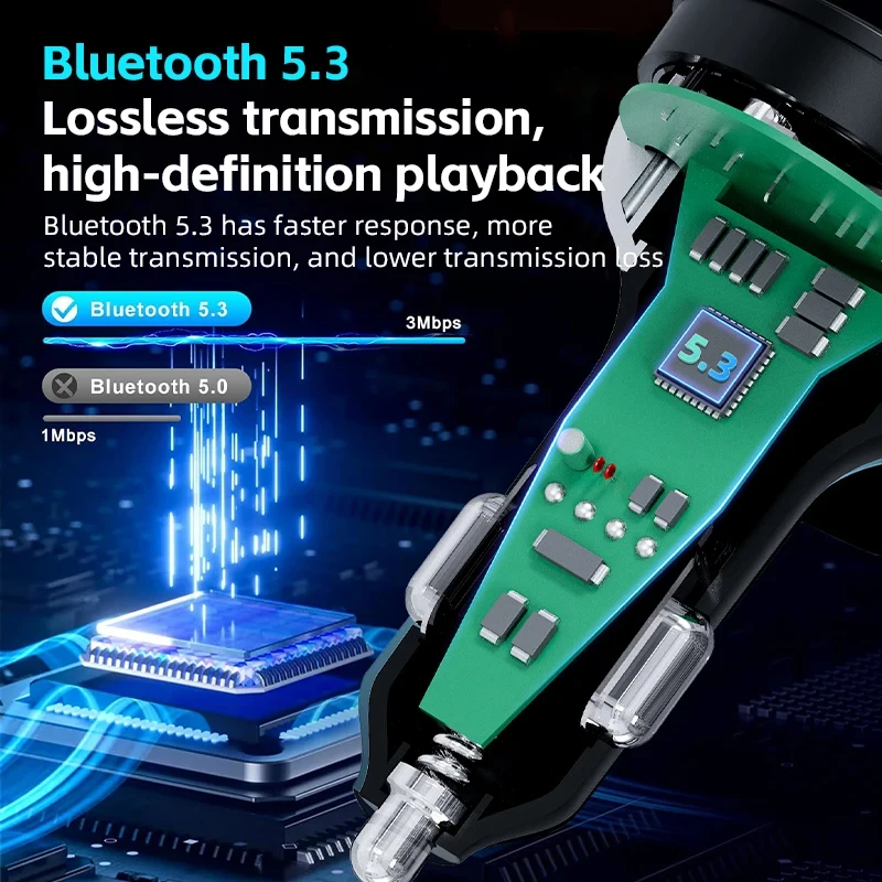 Wireless Bluetooth Car FM Tran - Audio Music Free Mp3 review and price