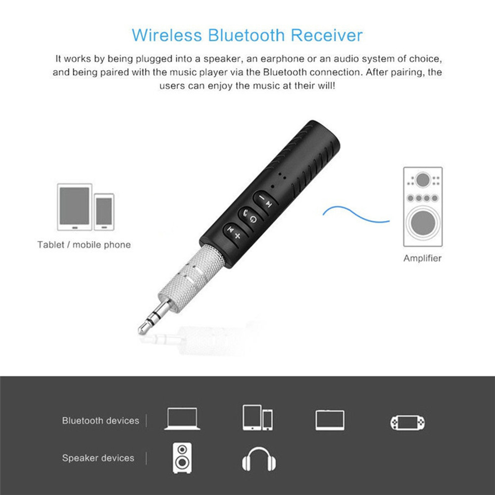 3.5mm Jack Wireless Bluetooth  - Audio Music Free Mp3 review and price